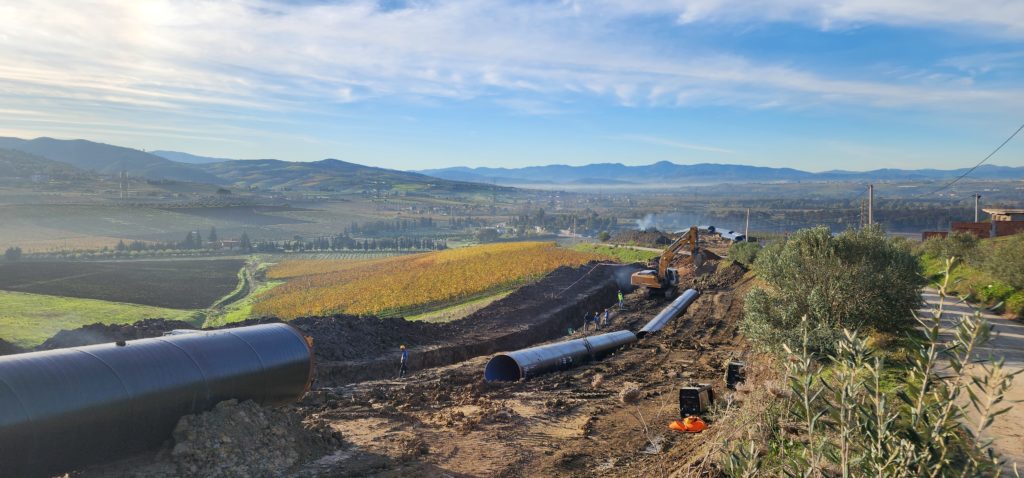 Cap Djinet downstream connection