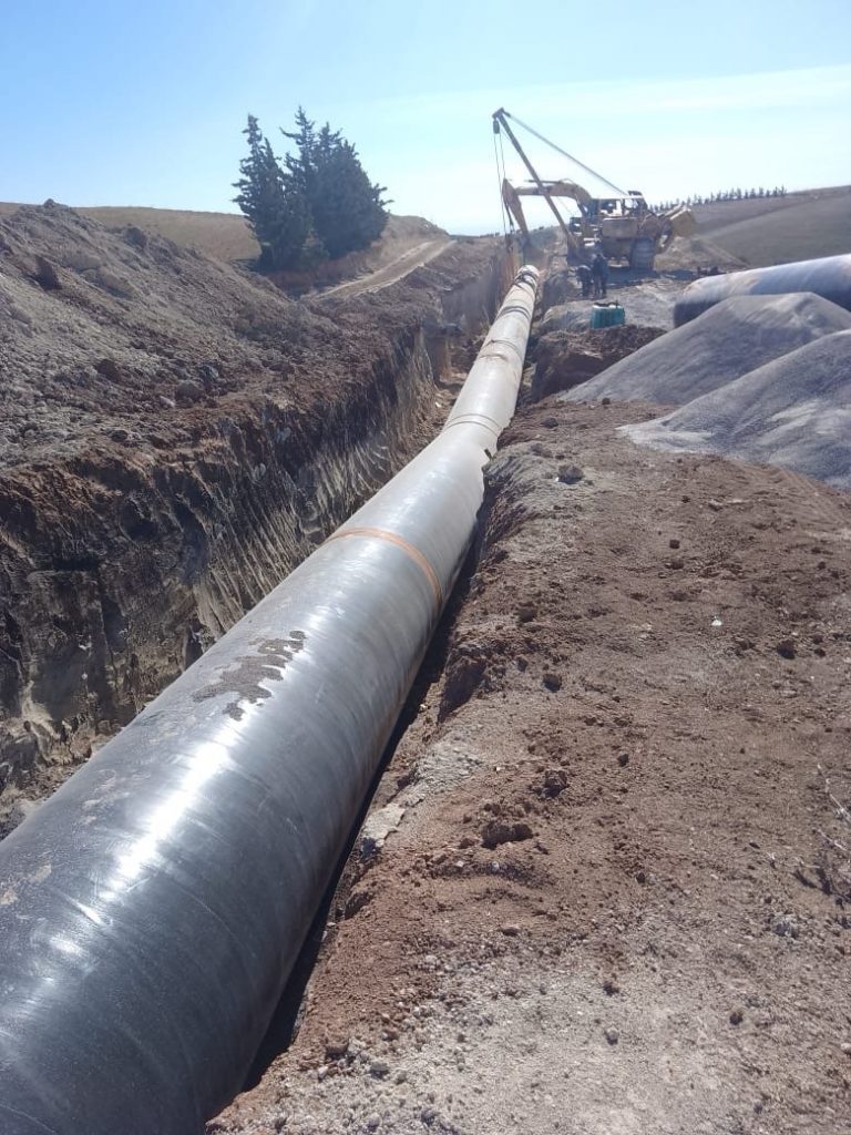 Cap Blanc downstream connection