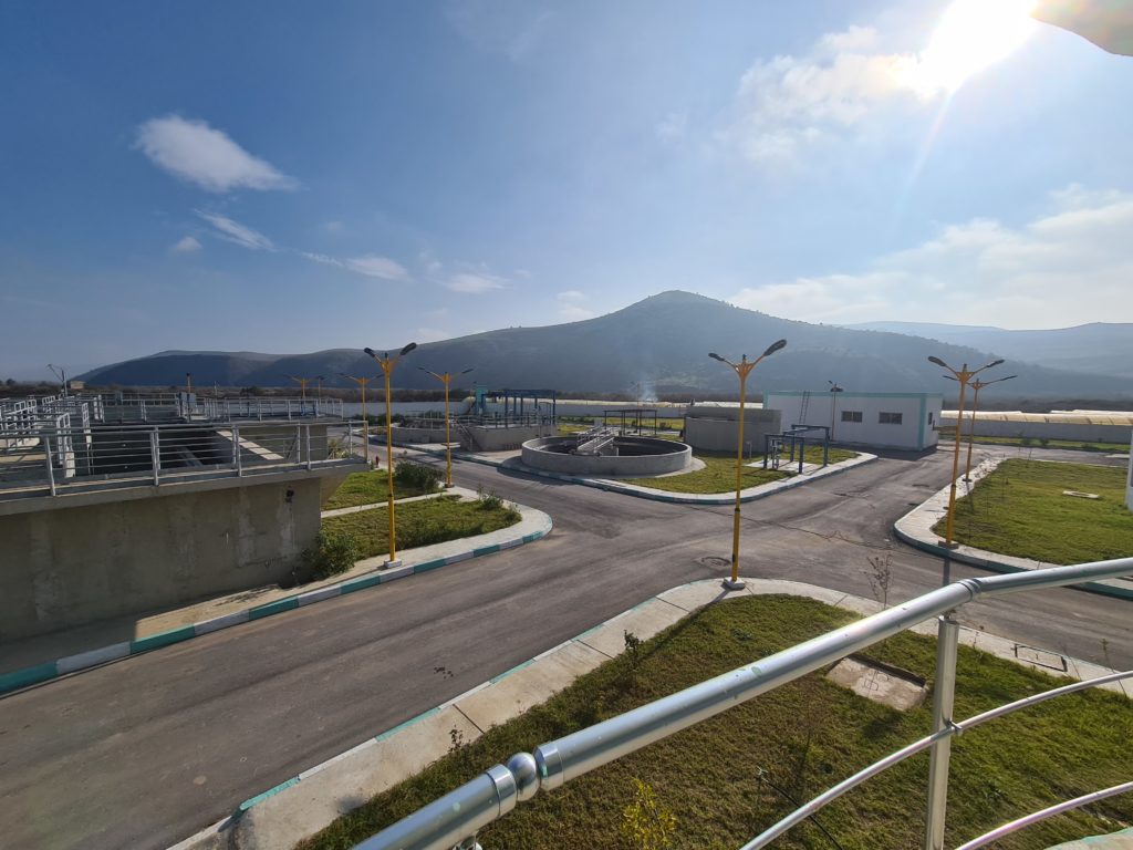 Réalisation de la station d’épuration de Bougherdain